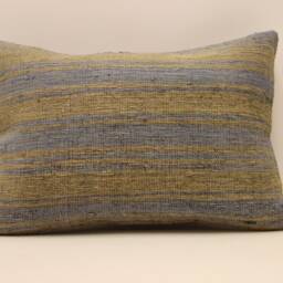 Vintage Turkish Kilim Pillow Accent Sofa Throw Pillows Home Decor 14x20 in - 35x50 cm Boho Pillow Cushion 4Bef-562 - thumbnail 2