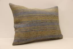 Vintage Turkish Kilim Pillow Accent Sofa Throw Pillows Home Decor 14x20 in - 35x50 cm Boho Pillow Cushion 4Bef-562 - thumbnail 1