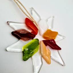 Fused Glass Christmas Decorations Handmade Tree Decoration Home D??cor Bespoke Unique & Gorgeous Cornish Gifts - thumbnail 4