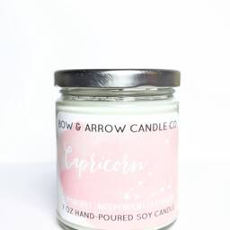 Soy Candle Zodiac Collection - Astrology Constellation Candles Capricorn Celestial Gift Idea Signs - thumbnail 2