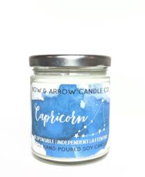 Soy Candle Zodiac Collection - Astrology Constellation Candles Capricorn Celestial Gift Idea Signs - thumbnail 1