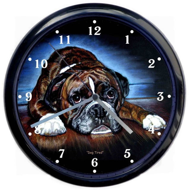 "Boxer ""Dog Tired"