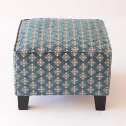 Ekenas Footstool Cover F05 Tribal Bohemian Kilim Rug Ottoman Footstool Cover Tabouret Couverture Fu??hocker Abdeckung - thumbnail 2
