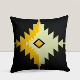 Southwestern Kilim Pillow Cover, Farmhouse Decor Cushion, Traditional Aztec Style, Ethnic Rug Pattern, Stylish Comfort, Distinctive - thumbnail 2