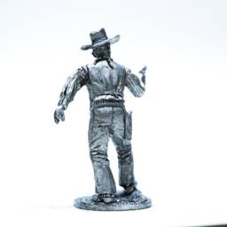 Tin 54mm Usa. Cowboy, Wild West 132 Scale Figurine - thumbnail 3