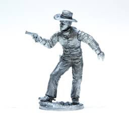 Tin 54mm Usa. Cowboy, Wild West 132 Scale Figurine - thumbnail 1