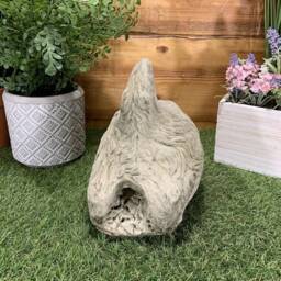 Stone Garden Digging Dog Novel Gift Statue Ornament - thumbnail 3