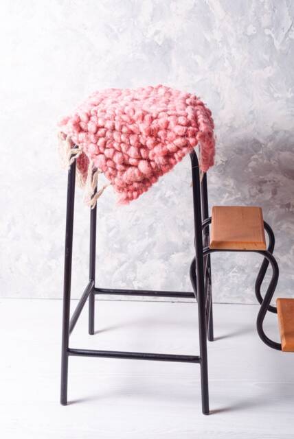 Round Seat Cushion, Modern Style Chair Cushion Floor Seating, Saddle Scandinavian Stool Cushion Handwoven - image 1