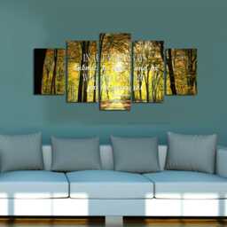 Proverbs 36 #6 Niv He Will Direct Your Path Scripture Art, Framed Bible Verses, Religious Framed Art, Wall Hangings, Christian - thumbnail 3