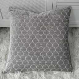 Sage Green Velvet Cushion Cover Soft Chenille Oblong Pillow - thumbnail 3