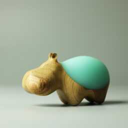Duo Hippopotamus Sculpture - 26 - thumbnail 2