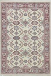8'11'' X 6'2'' Handmade Hand-Knotted Indo Mahal Traditional Oriental Area Rug A24634 - thumbnail 1