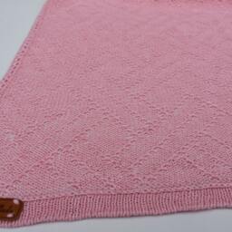 Knitted Linen Baby Blanket For Crib Warm Organic Wrap Afghan Cover Newborn Throw Gift Boy Girl White Pink Blue Gray Black - thumbnail 3
