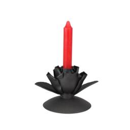 Wrought Iron Rose Candleholder - thumbnail 3