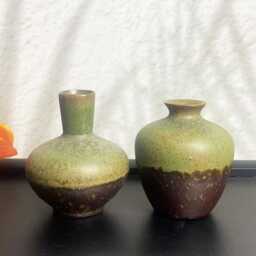 Unique Miniature Vase Desk Decor Gifts For Mom, Cute Mini Mommy Pot Handmade Tiny Pottery, Keepsake Small Flower Gift Her - thumbnail 2