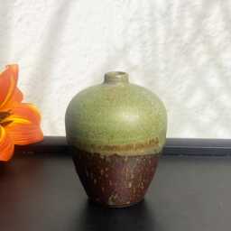Unique Miniature Vase Desk Decor Gifts For Mom, Cute Mini Mommy Pot Handmade Tiny Pottery, Keepsake Small Flower Gift Her - thumbnail 3