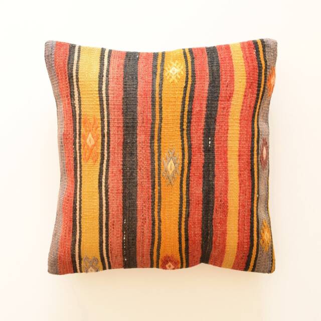Kilim Taie D'oreiller 45x45 Oreiller Marocain Coussin Oreillers Kelim Housse De - image 1