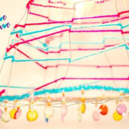 Lighting, Wall Lighting, Yarn Wire, Yarn, Bold Coloured, Crystals, Colourfull, Vivid Colour, Coloured - thumbnail 3