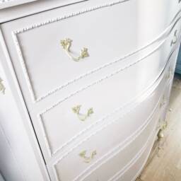 Sold Commission Available, Louis Chest Of Drawers, Pink - thumbnail 3