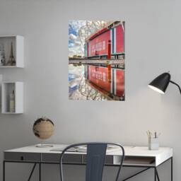 Official Manchester United Print - Marching On Forecourt Design - thumbnail 2