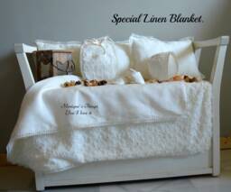 Blanket Special Winter Linen Blanket. Custom Blankets. Create Your Own Design. Baby Blanket. Day O Daily Use. Baptism, Showers - thumbnail 1