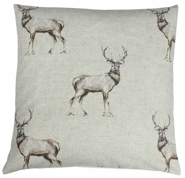 Glencoe Stag Animal Cushion Cover