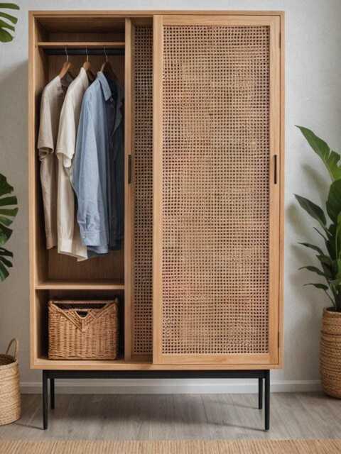 "Solid Wood Wardrobe ""Willow" - image 1