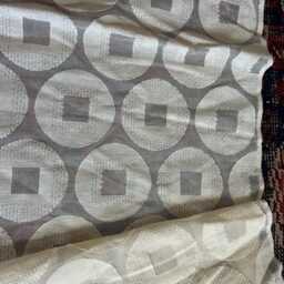 "Ornamental Madras Lace Curtain Panel Retro Ecru Cotton, 66"" X 37" - thumbnail 3