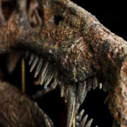 Spinosaurus Skull Replica Museum-Quality Fossil, Hand Painted By A Paleo-Artist, Christmas Gift - thumbnail 4