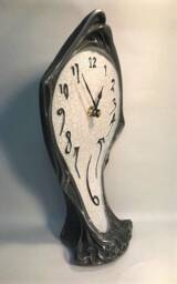 Home Decor Gift Sculpture Clock Birthday Wedding Housewarming Christmas Present - thumbnail 2