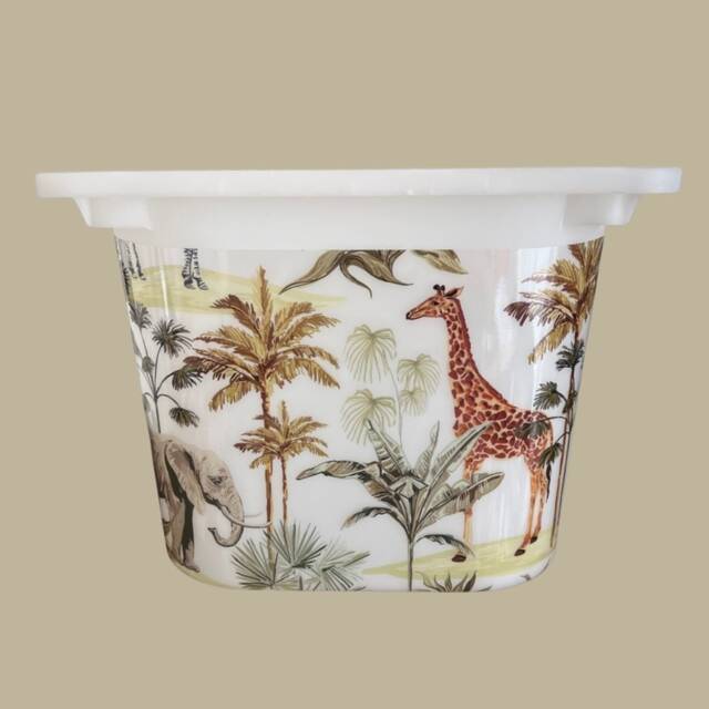 Safari Ikea Trofast Vinyl Sticker Wrap Kids Playroom Decor - image 1