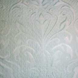Damask Pillow Cover Dusty Aqua Designer Fabric - thumbnail 2