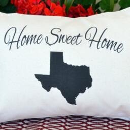 Personalized Housewarming Gift, State, Military Retirement, Georgia Pillow, Home Sweet, Retirement Relocation, Moving, Going Away - thumbnail 3