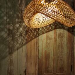 Portobello Rattan Light Shade - thumbnail 2