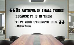 Teamwork Quote Wall Decal Inspirational Office Decor 2121Re - thumbnail 1