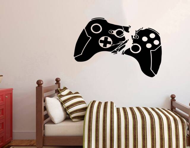 Gamer Wall Decal Video Game Controller Art 3053 - image 1