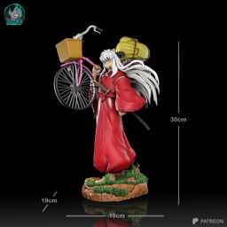 Fang-Bound Wanderer - Mythic Fantasy Dark Adventure Yokai Anime Inuyasha Resin Figure 16K - thumbnail 2