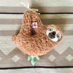 Sloth Musical Toy With Your Choice Of Melody, Handmade Baby Gift, Birth Baptism Cotton Plush Stuffed Toy, Personalized - thumbnail 4