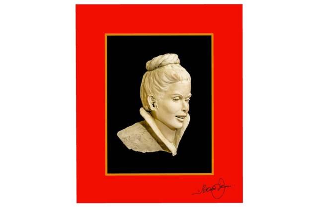 Wall Hanging Face. Lydia By Renowned Sculptor Mario Jason - image 1