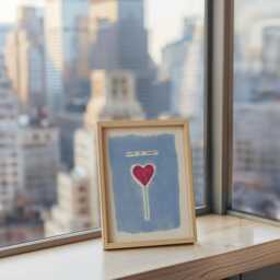 Life Is Sweet Unframed Print - Lollipop Art Feel-Good Positive Prints Kitchen Decor Posters Living Room - thumbnail 3
