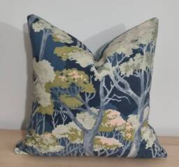 Linwood Omega Prints Arboreal Dusk & Velvet Cushion Cover 45x45 cm - thumbnail 1