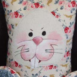 Bertram The Cuddle Bunny Pillow Toy - thumbnail 3