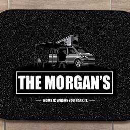 Personalised Camper Van Mat - Pop Top Motorhome Door 44cm X 32cm Indoor Use - thumbnail 3