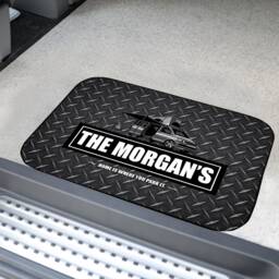 Personalised Camper Van Mat - Pop Top Motorhome Door 44cm X 32cm Indoor Use - thumbnail 2