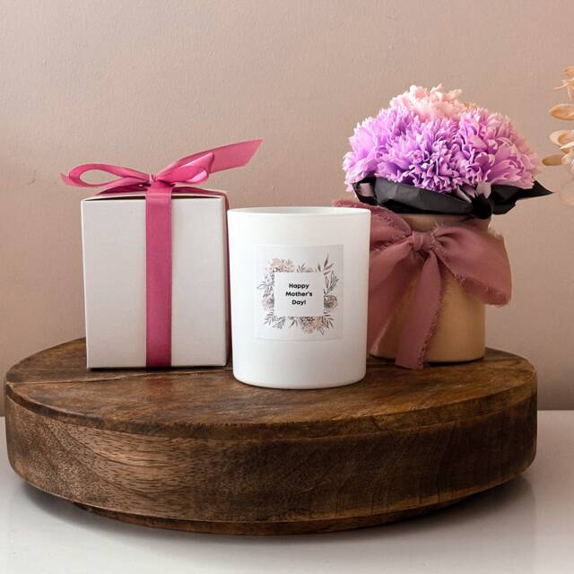 Personalised Message Candle For Birthday Gift, Mothers Day, Women's Wedding Present - image 1