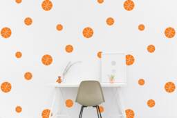 Basketball Wall Decal Pattern Nba Fiba Ball Sport Kids Room Wall Sticker Bedroom Living Wallpaper Vinyl Decals Home Decor Stickers - thumbnail 1
