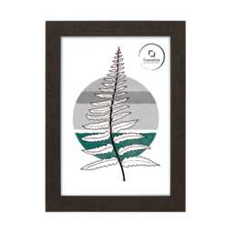 Rustic Wood Grain Photo Frame, Shabby Chic Style, Natural White Grey Black - thumbnail 3