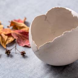 White Ceramic Candle Holder, Handmade Pottery Romantic Votive Holfer, Wedding Gift For The Couple - thumbnail 4