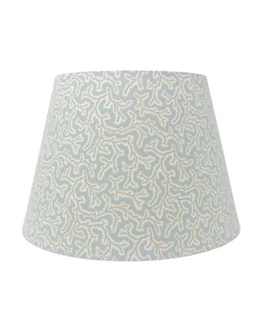 Empire Lampshade - Dulcie Ian Sanderson Natural Flat Bottom Trim Colours Clip On, Lamp Or Pendant Light - image 1