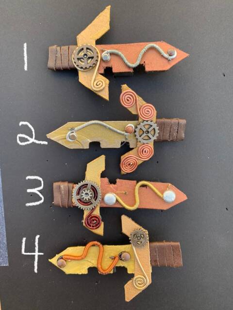 Barbarian Sword Pins - image 1